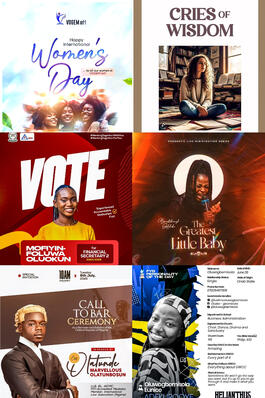 Other Designs (e.g Organization campaign, book cover, song cover, personalized invitation, e.t.c)