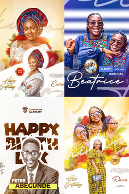 Personalized Birthday Flyers